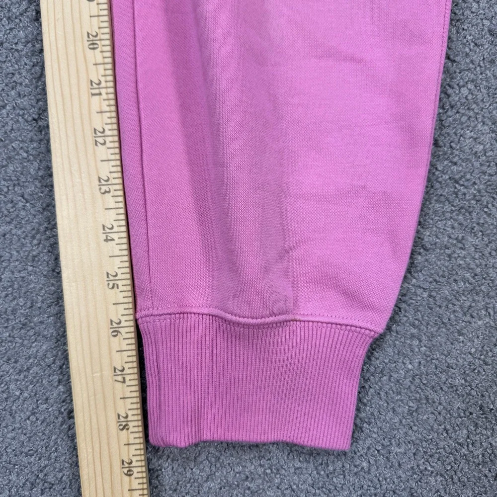 Puma Joggers Women's Small Pink Fleece Lined Athletic Training Sports Sweatpants - Picture 5 of 9